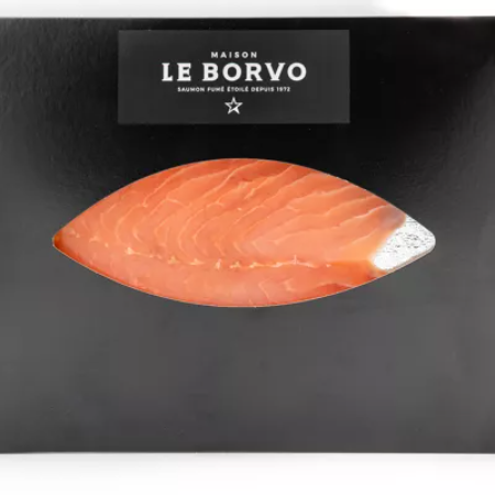 Borvo Norwegian Smoked Salmon Slices 1kg