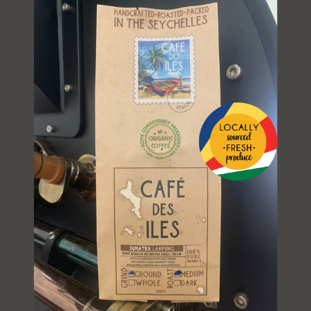 Café Des Iles Sumatra Lampung 100% Arabica Coffee 200g