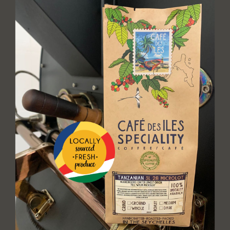 Café Des Iles Speciality Tanzanian Arabica Coffee 200g