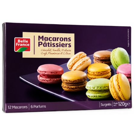 Belle France Assorted Macarons 12pc