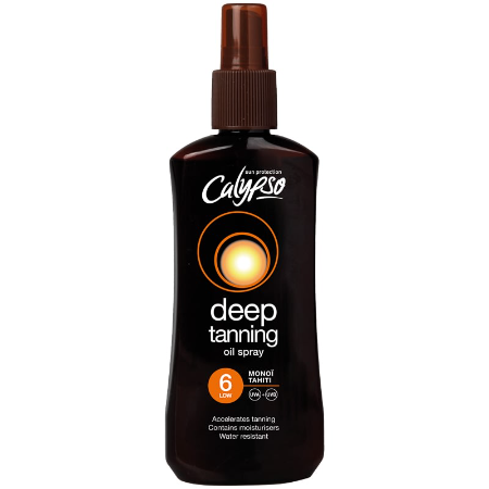 Calypso Deep Tanning Oil Spray SPF 6 200ml
