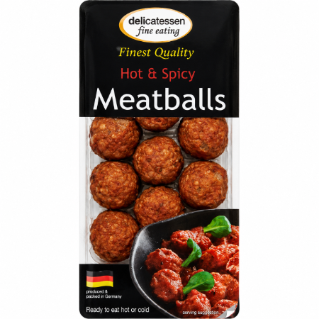 DFE Hot & Spicy Meatballs 200g