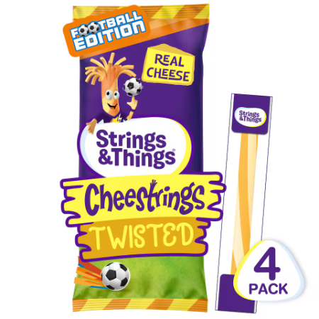 Cheestrings Cheese Twister 80g x 4