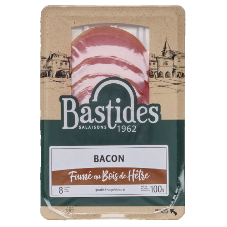 Bastides Smoked Bacon 100g