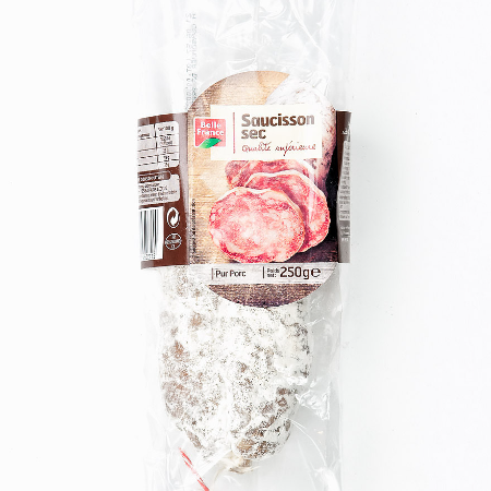 Belle France Dried Salami Porc 250g
