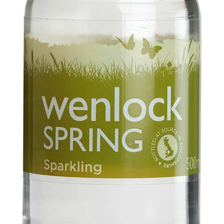 24 x Wenlock Spring 500ml Sparkling PET