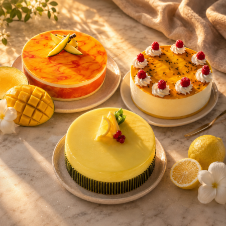 Mousse Cake  (Serves 10–12)