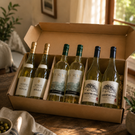 Budget White Wine Box.