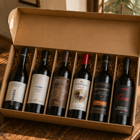 Italian Job Red Wine Box