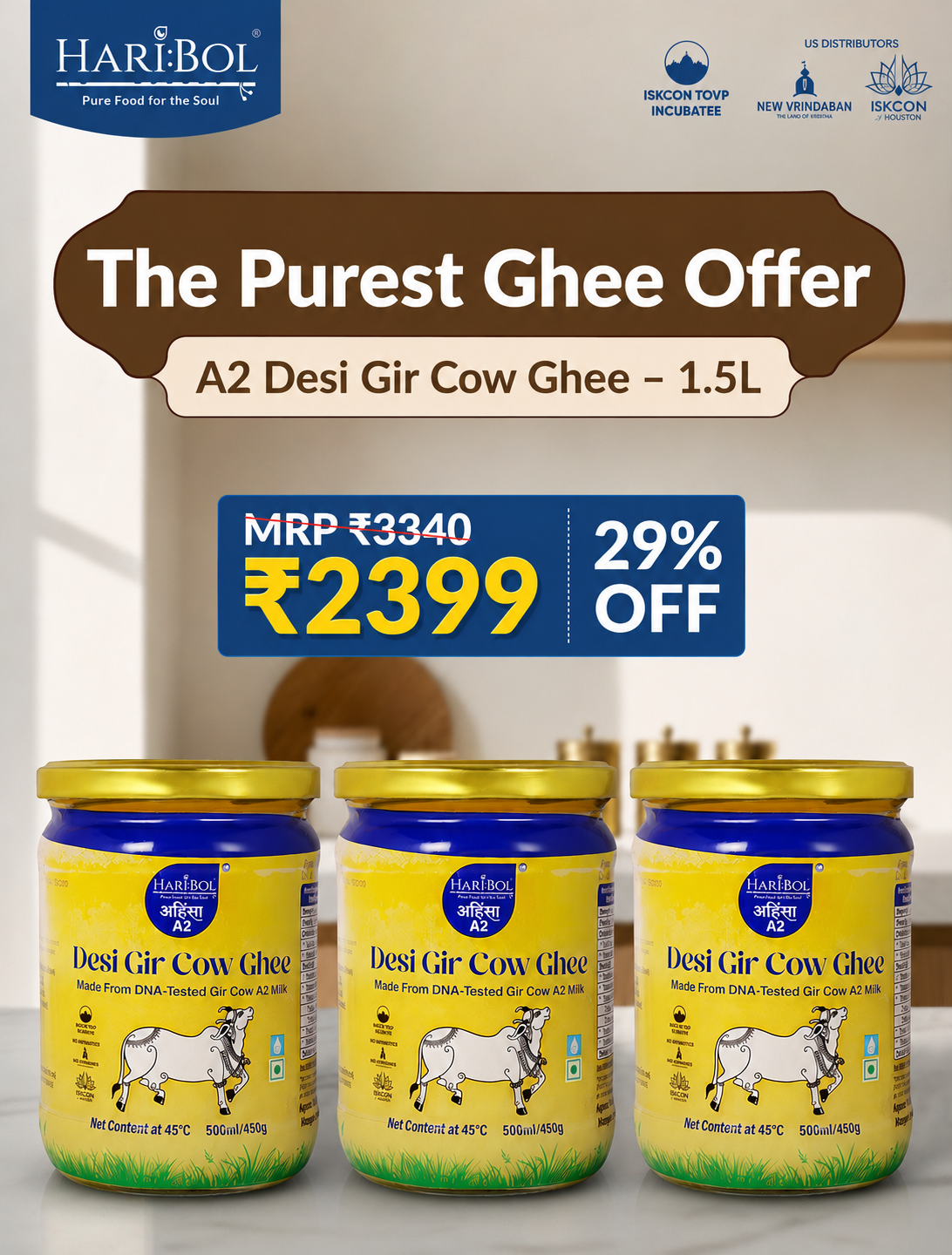 A2 Desi Ghee 1.5 ltrs 