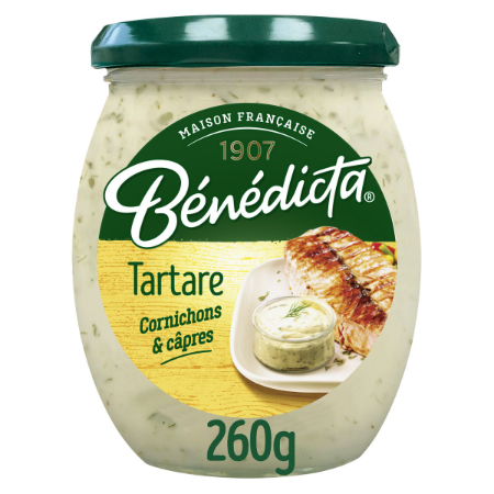 Bénédicta Tartare Sauce 260g
