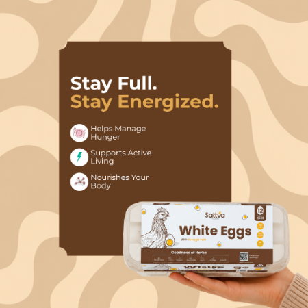 White Eggs 6 Pcs 