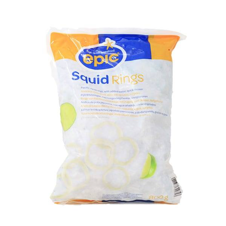 Epic Frozen Squid Rings 800g