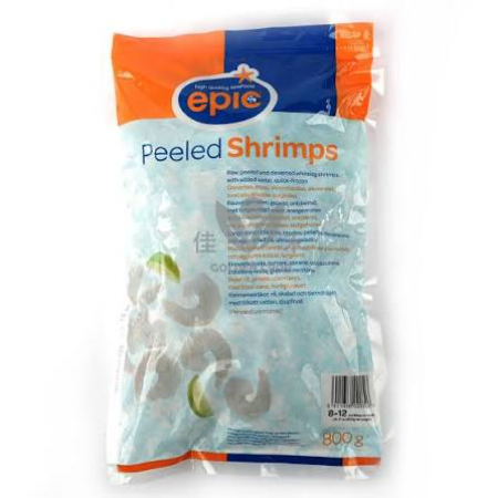 Epic Peeled Shrimps 8/12 800g