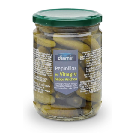 Diamir Gherkins in Anchovy Vinegar 420g