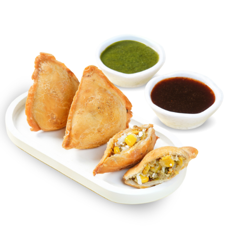 CHEESE CORN SAMOSA