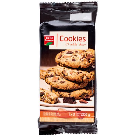 Belle France Double Chocolate Cookies 200g