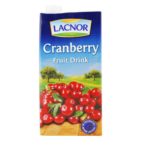 Lacnor Cranberry Juice 1L