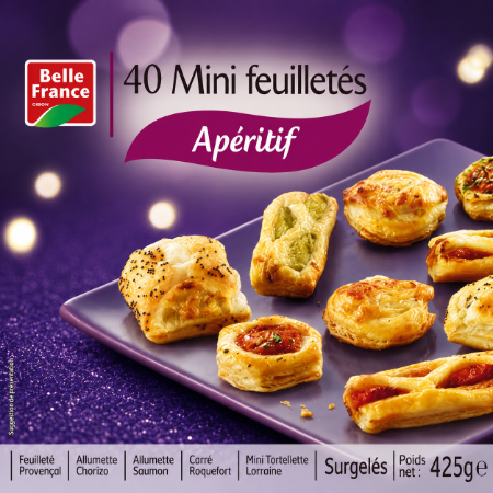 Belle France Mini Feuilletés Apéritif 425g