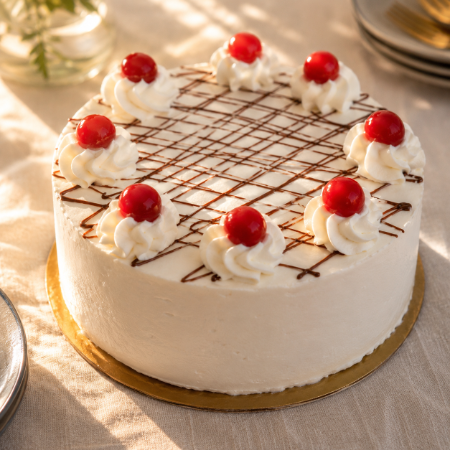 Sponge Cake Medium ( Serves 12 - 16)