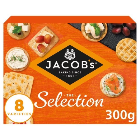 Jacob’s Festive Selection Crackers 300g