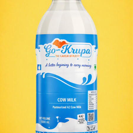 Pasteurised desi cow milk