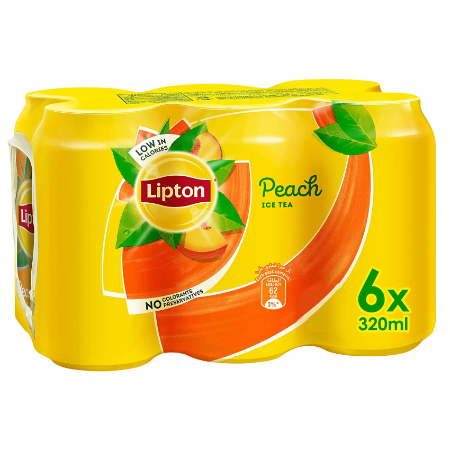 Lipton Ice Tea Peach 320ml x 6
