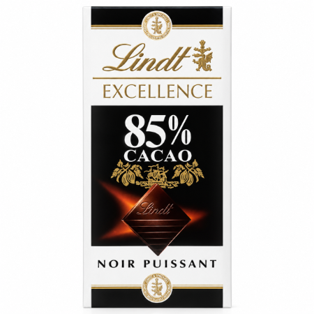Lindt Excellence 85% Cocoa Dark Chocolate 100g