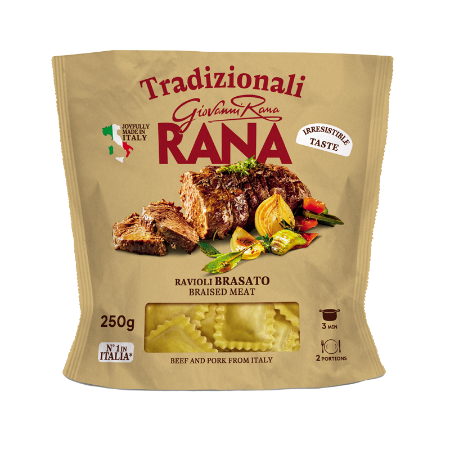 Rana Tradizionali Ravioli Braised Meat 250g