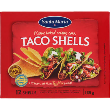 Santa Maria Taco Shells 135g
