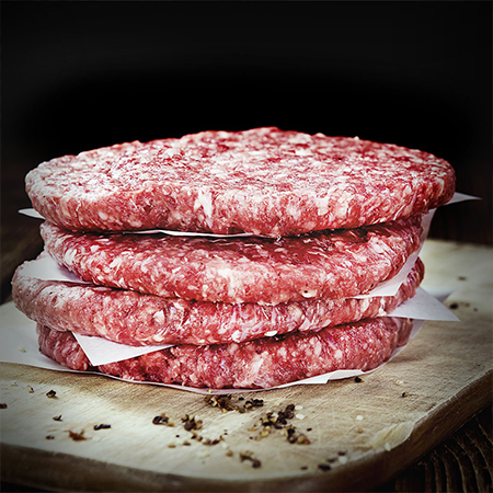 Beef Burger Patties 160g x4