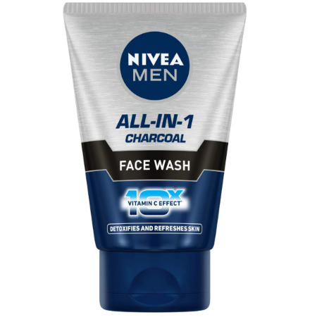 Nivea All In One Charcoal Facewash