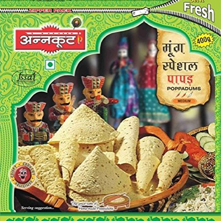 Annkoot Moong Special Papad-400g
