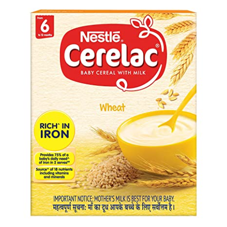 Nestle Cerelac Baby Cereal - Wheat