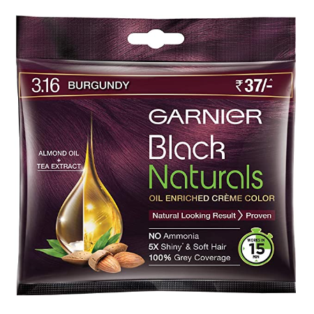 Garnier Black Naturals Burgundy Colour