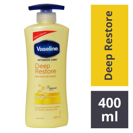 Vaseline Deep Restore Body Lotion-400ml