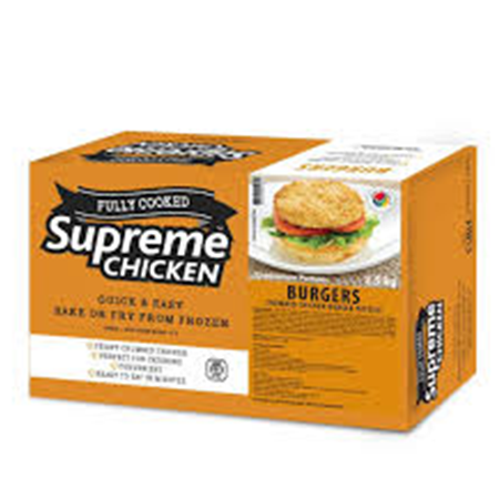 Chicken supreme crumbed burger (400g)