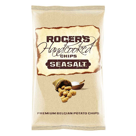 Roger's Handcooked chips- Seasalt (150g)