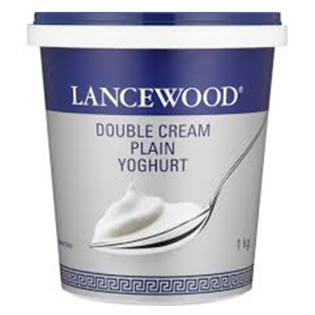 Yogurt Double Cream Greek style Lancewood 