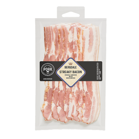 Bacon Streaky Smoked Bergdale (200g)