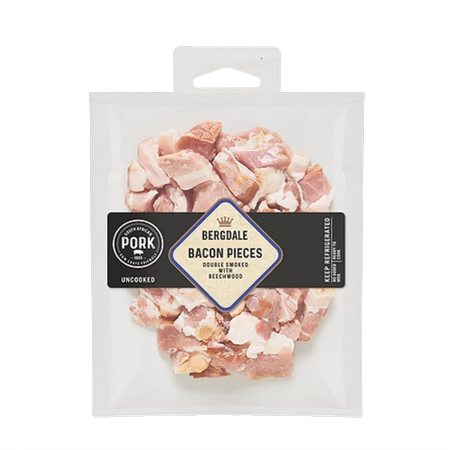 Bergdale Diced Smoked Bacon 200g