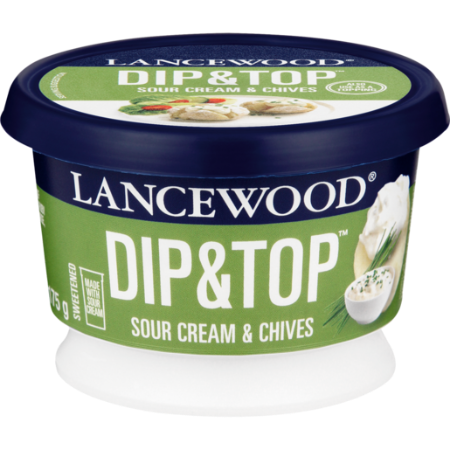 Dip & Top Sour Cream and Chives Lancewood (175g)