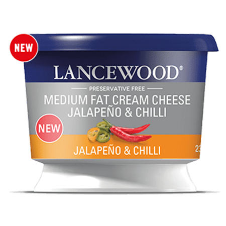 Cream Cheese Jalapeno & Chilli Lancewood (230g)