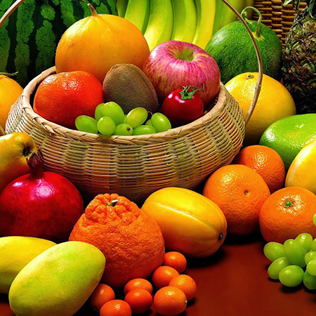 Mixed Fruit Basket.