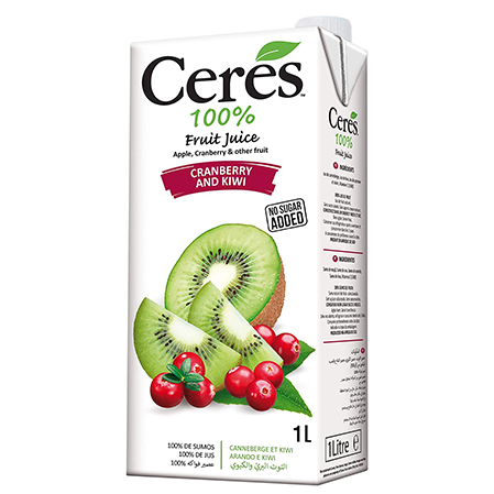 Cranberry & Kiwi Juice Ceres ( 1L)