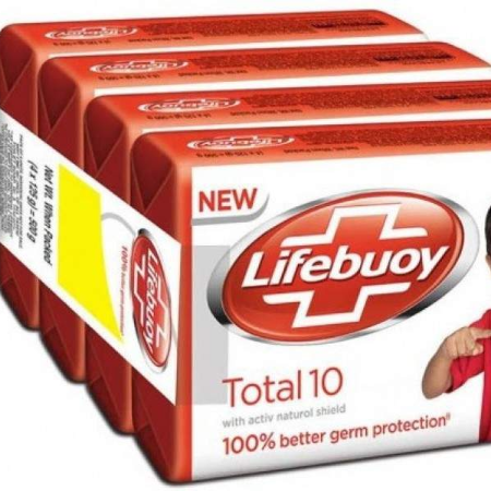 Lifebuoy Bath Soap 125g - 4 Pack