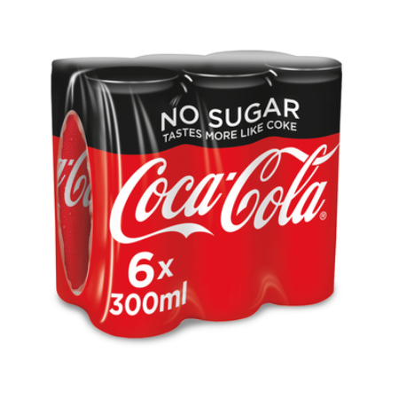 Coca Cola Zero 300Ml