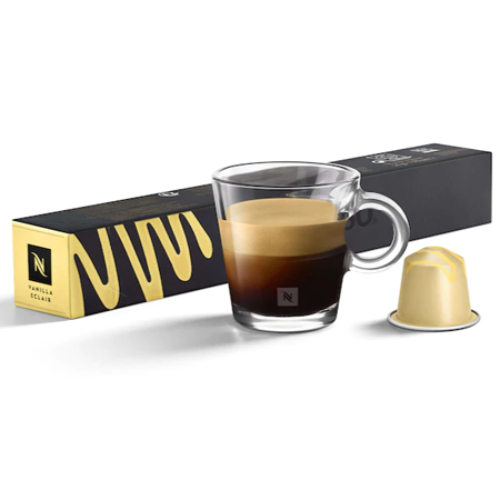 Nespresso Vanilla Eclair Coffee Capsules x10