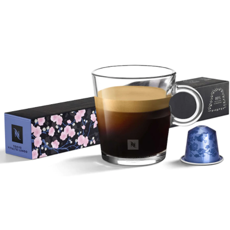 Nespresso Tokyo Vivalto Lungo Coffee Capsules x10