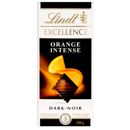 Orange Intense Dark Chocolate - Lindt Excellence (100g)